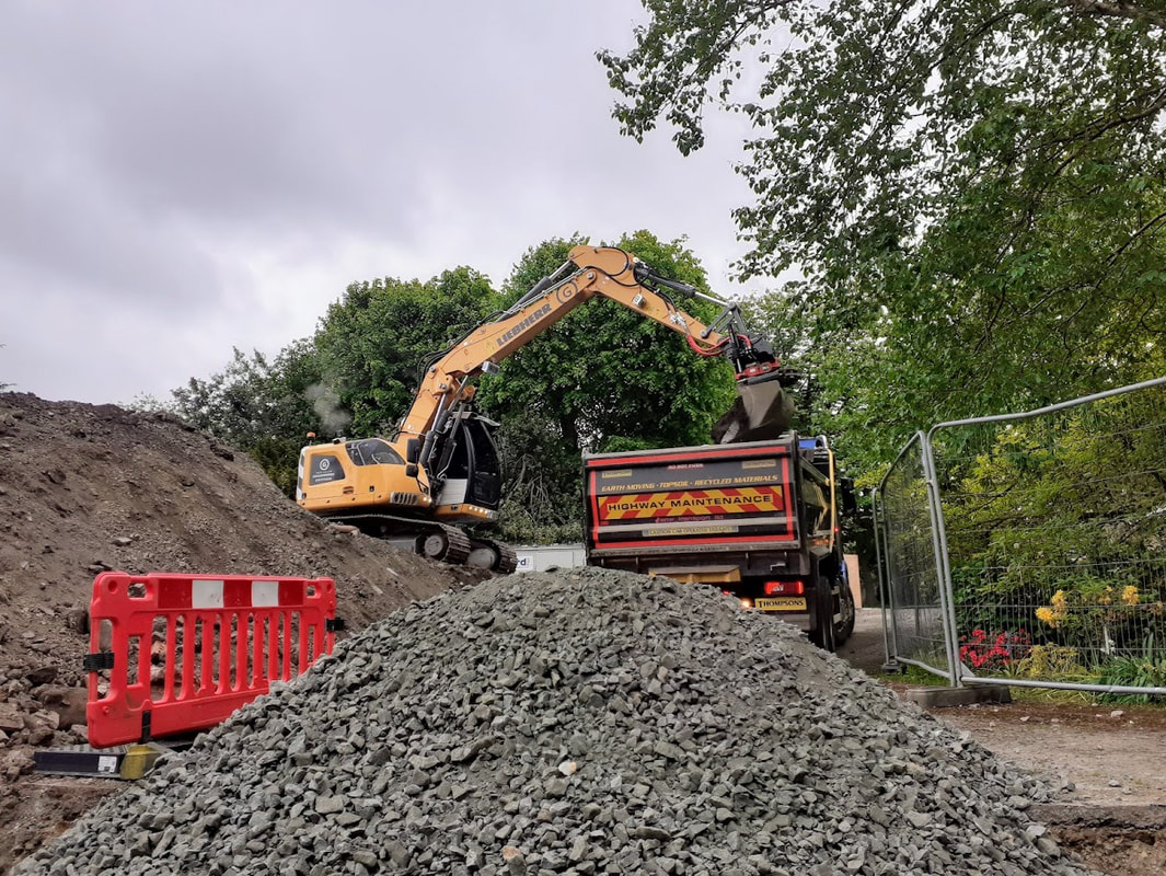 Mini digger hire in Redbridge for trenching and groundworks