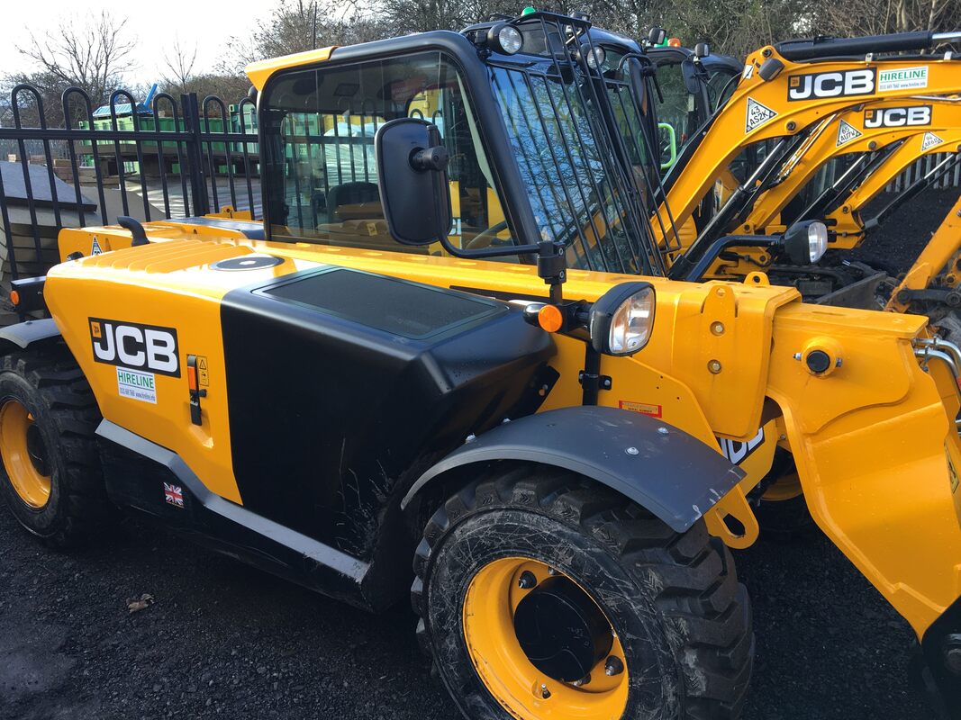 JCB telehandler rental in Redbridge for loading and site work